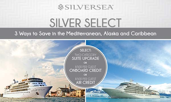 Up to $250 Credit on All-Inclusive Silversea Cruises