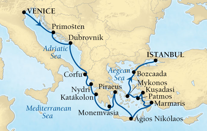 Adriatic & Aegean Isles